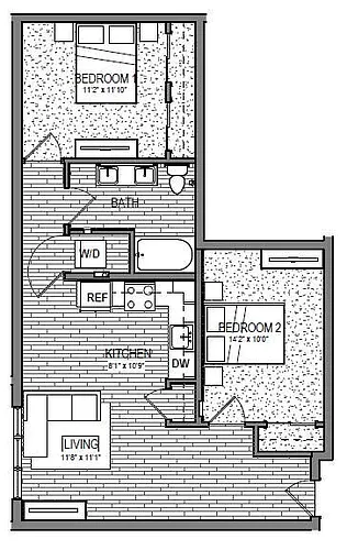 Floor plan B1 AFF