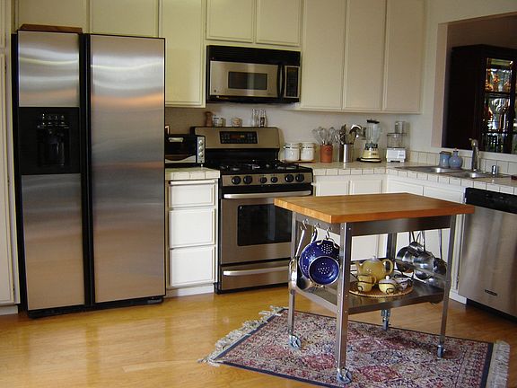 Hardwood Floors in Kitchen
