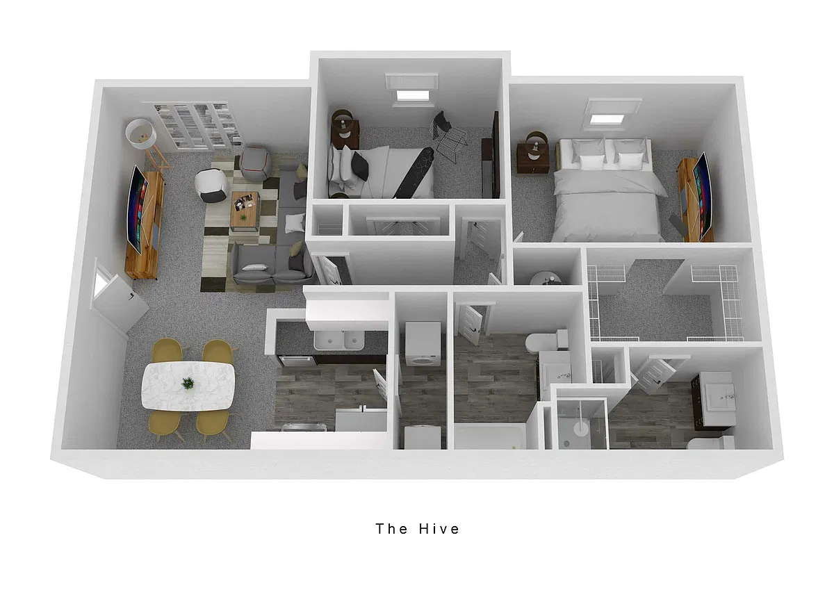 Floor plan Hive Renovated