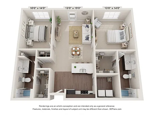 Floor plan B1