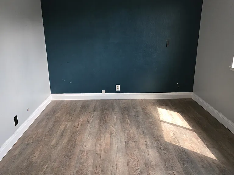Larger room with a remote control ceiling fan