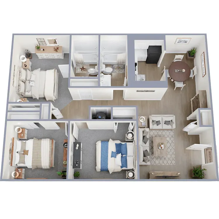 Floor plan Magnolia Classic