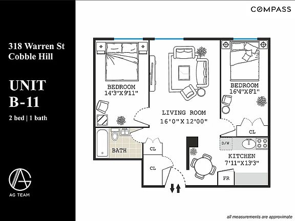 2nd image of 318 Warren St APT A11