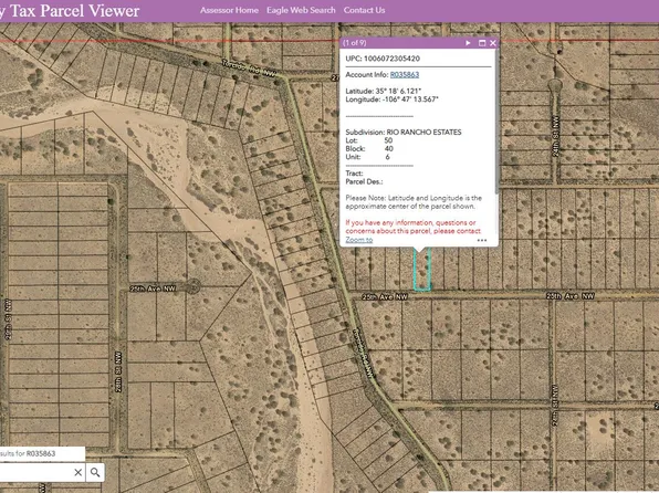 25th U6 B40 L50 Ave NW, Rio Rancho, NM 87144
