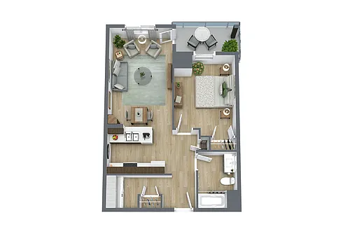 Floor plan 1000A-A111