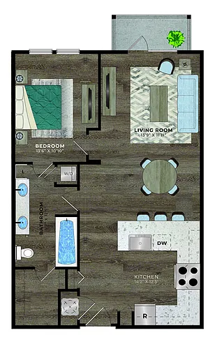 Floor plan A3A