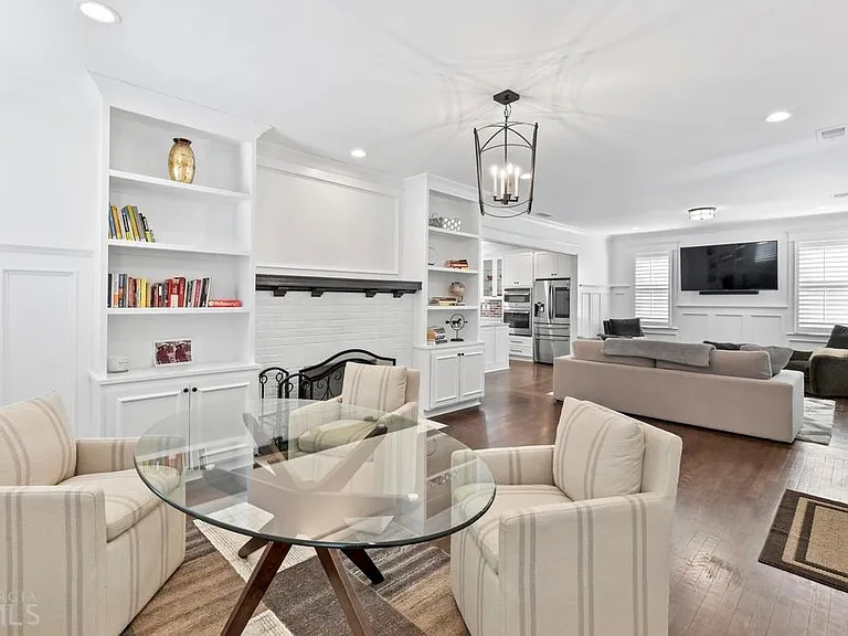 Living and dining room