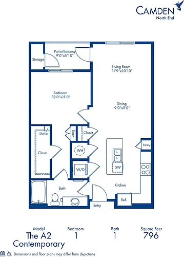 Floor plan The A2