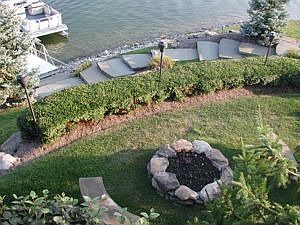 view over deck balcony