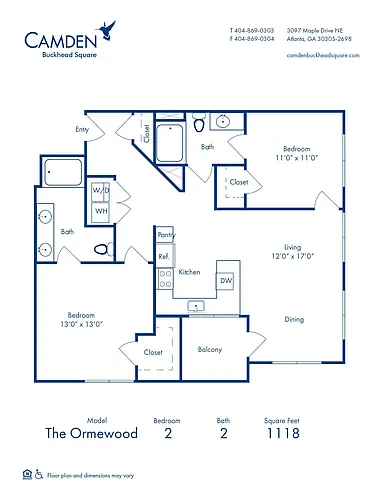 Floor plan Ormewood