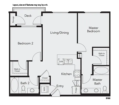 Floor plan B1