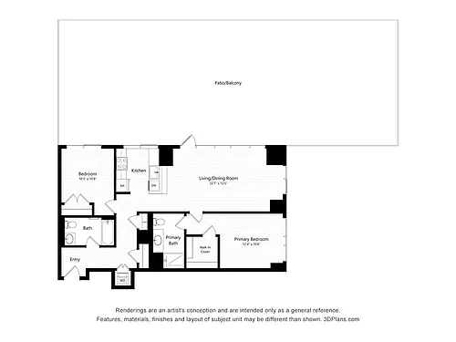 Floor plan Continuum 57_B8