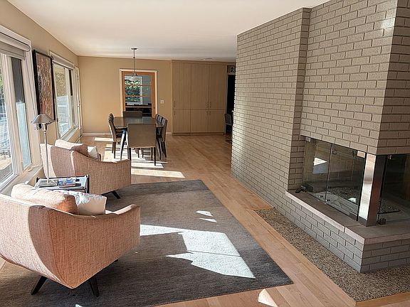 Living and dining area