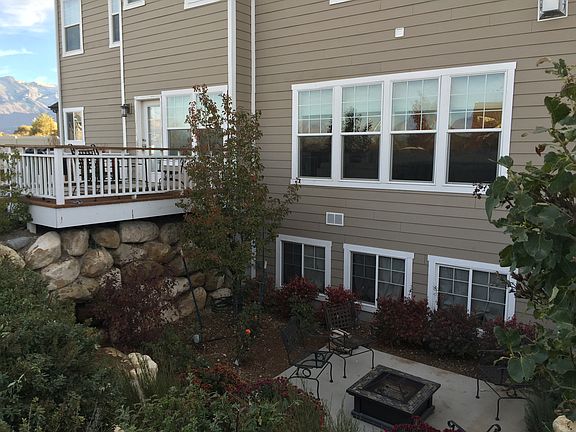 Backyard Sitting Area