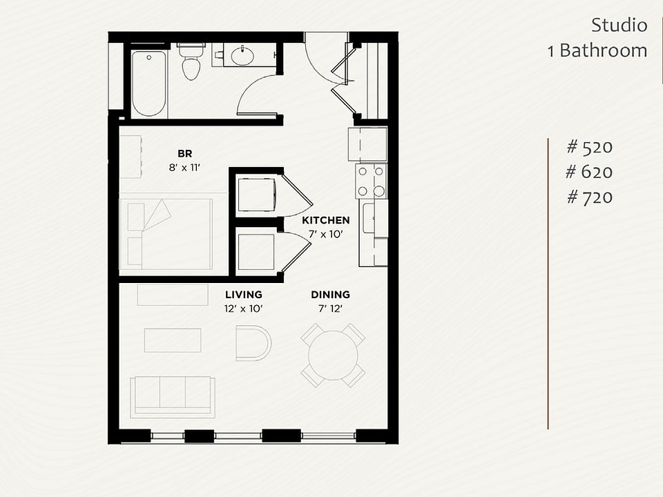 2nd image of 3737 Farnam St #520
