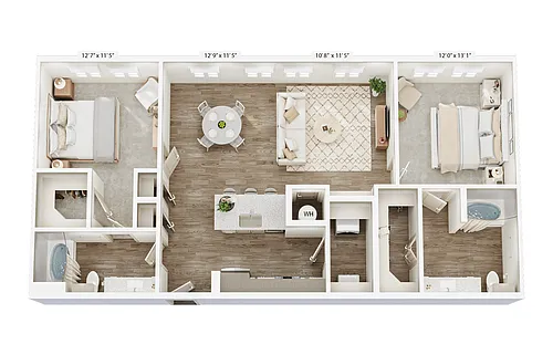 Floor plan B1