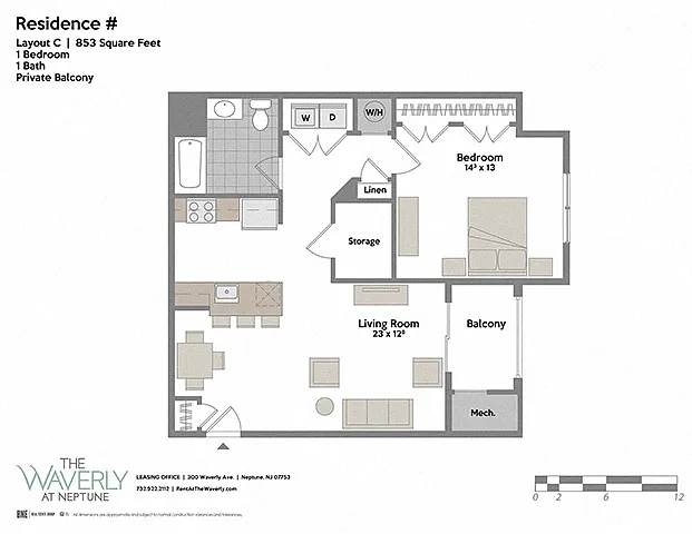 Floor plan Layout C