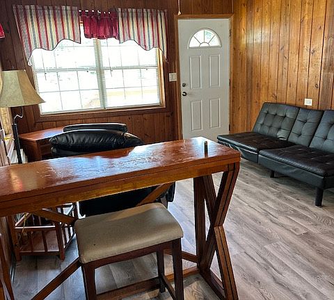 Large windows let in natural light. (Unit is being rented unfurnished)