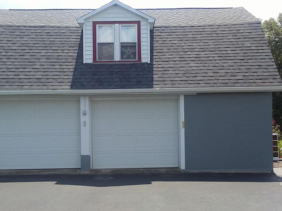 Above garage apartment with outside or inside entrance