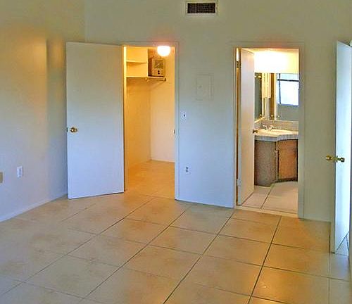Bedroom. Walk-in Closet. Bathroom.
