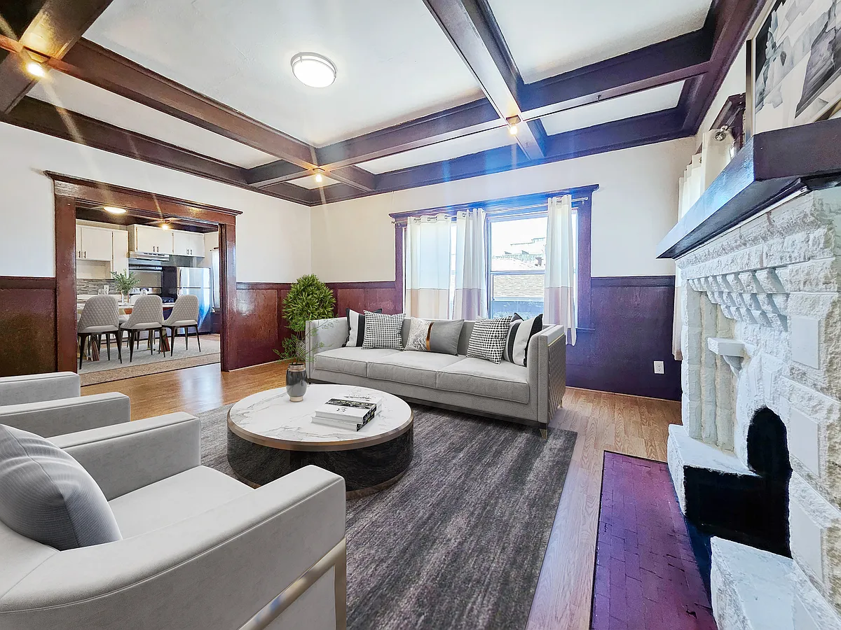 Living Room (Virtually staged) - 1428 78th Ave