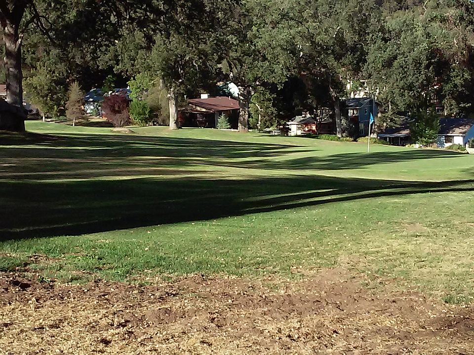 The 9th tee is just out the 