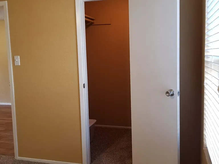 Master bedroom closet