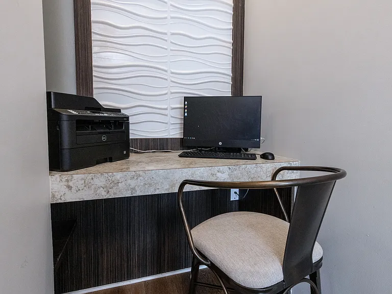 Our resident business center offers high-speed internet and complimentary printing - redefining convenience.