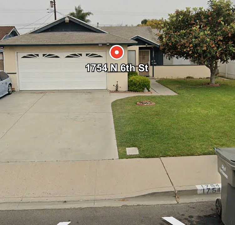 Front of the house