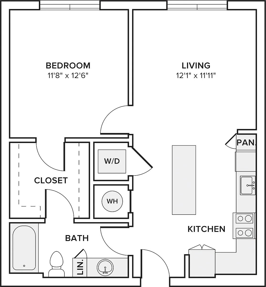 Floor plan A01
