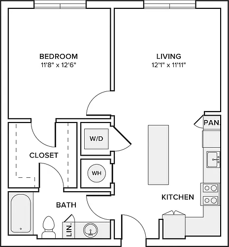 Floor plan A01