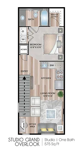 Floor plan The Studio Grand
