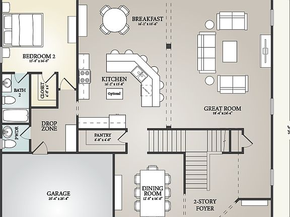 Gwinnett First Floor Plan