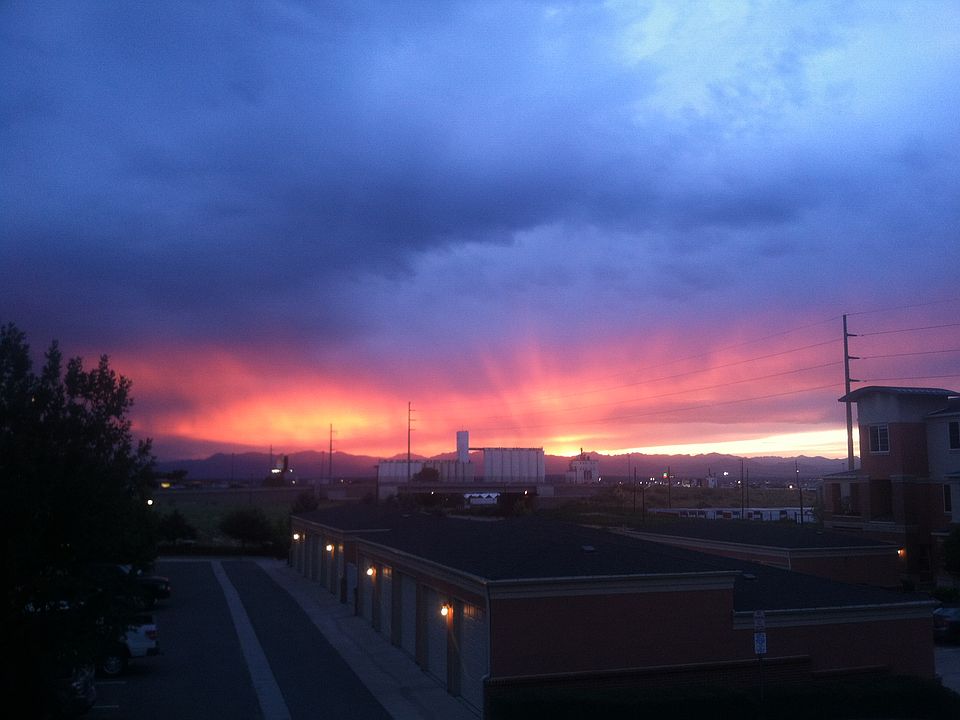 Sunset over No Park Hill