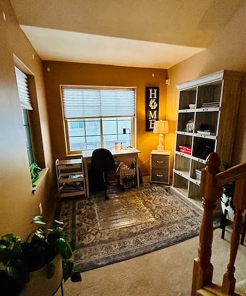 Nook/Office Area with large windows