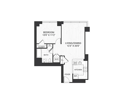 Floor plan B475S A1