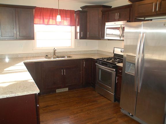 Granite countertops and Stainless appliances