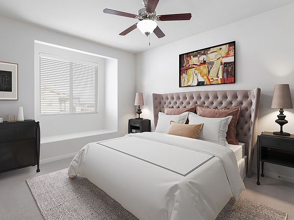 Spacious bedrooms that feel like home.