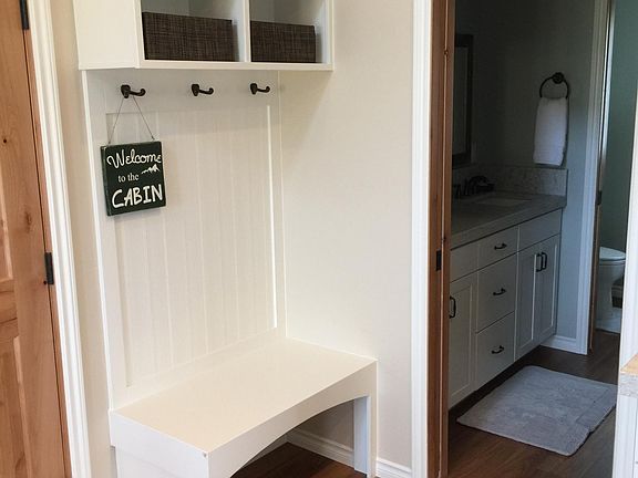 Coat and Shoe Bench
