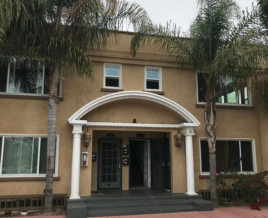 Front of the building