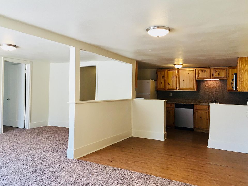 Open concept living and dining