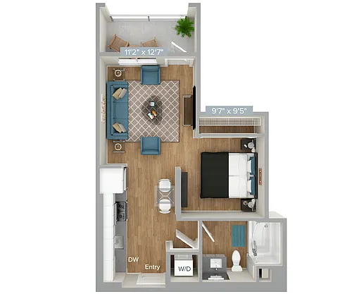 Floor plan S2-518
