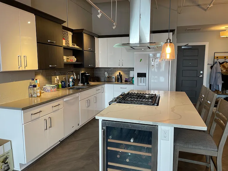 View of kitchen