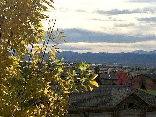 View from Master bedroom balcony