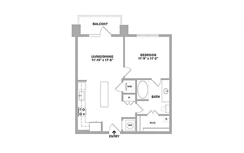 Floor plan A2c