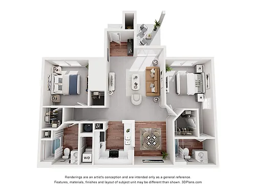Floor plan B1-Wildwood