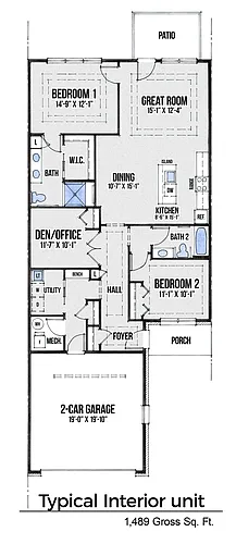 Floor plan The Riesling