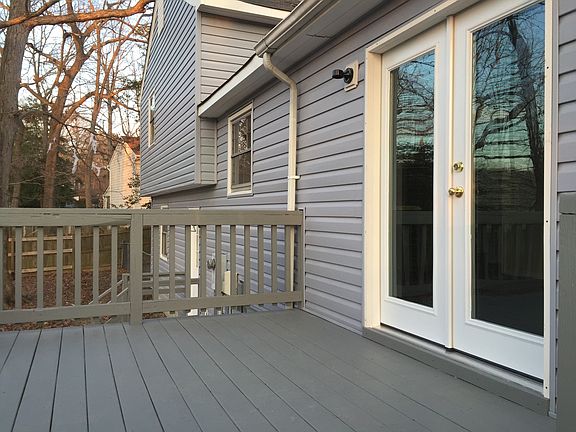 Deck  French Doors to Dining