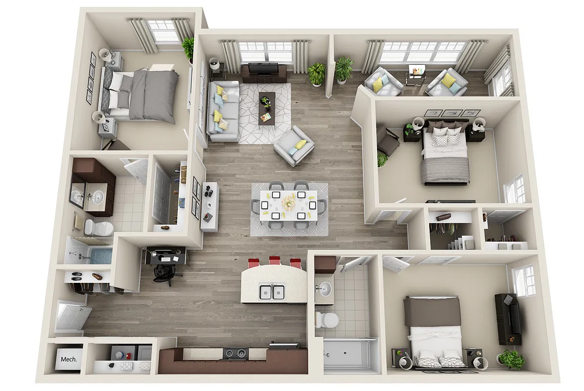 Floor plan C2