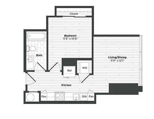 Floor plan 1A